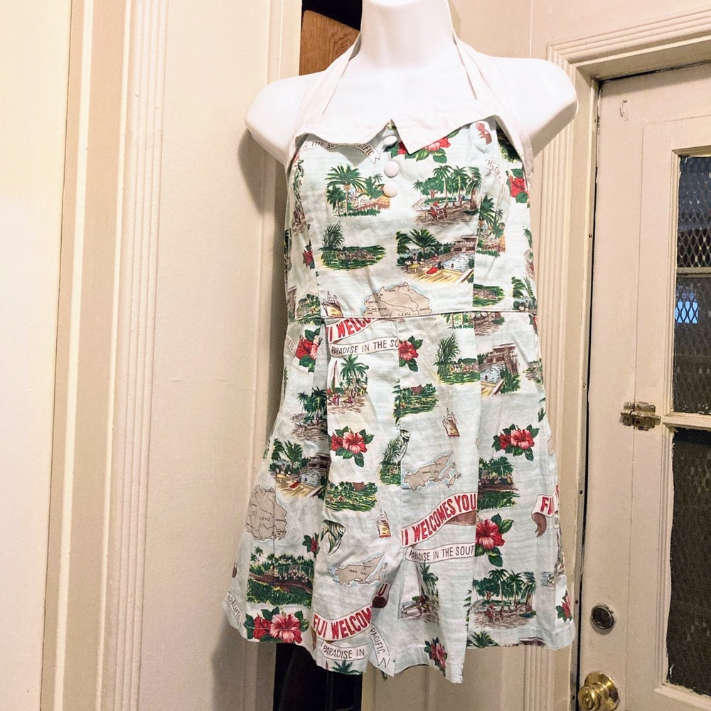 Pin-up tiki style jumper